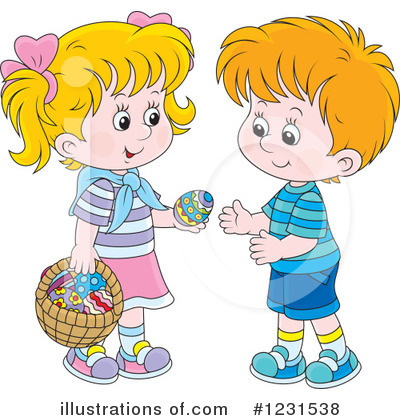 Royalty-Free (RF) Easter Clipart Illustration by Alex Bannykh - Stock Sample #1231538