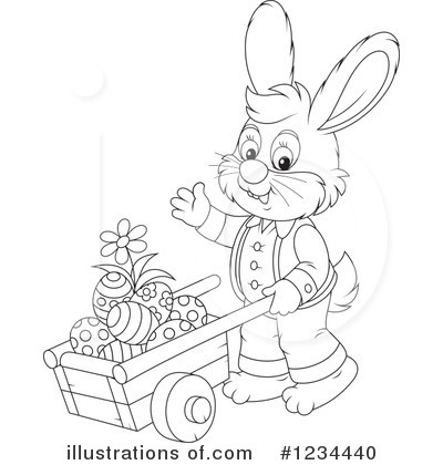 Royalty-Free (RF) Easter Clipart Illustration by Alex Bannykh - Stock Sample #1234440
