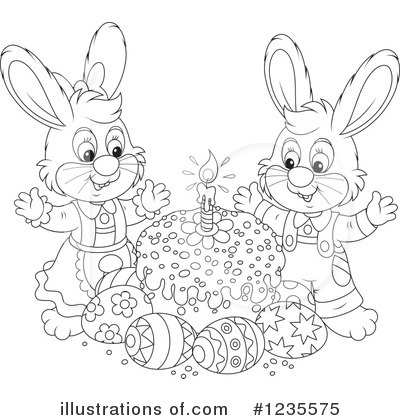 Royalty-Free (RF) Easter Clipart Illustration by Alex Bannykh - Stock Sample #1235575