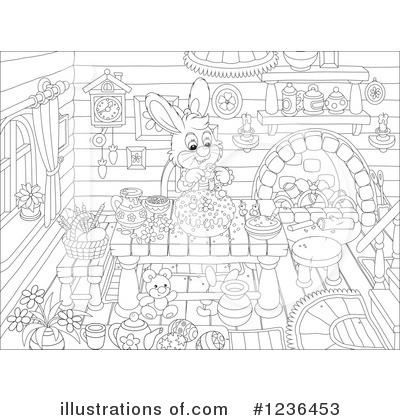 Royalty-Free (RF) Easter Clipart Illustration by Alex Bannykh - Stock Sample #1236453