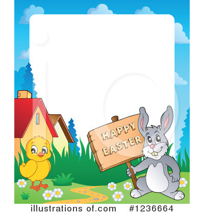 Royalty-Free (RF) Easter Clipart Illustration by visekart - Stock Sample #1236664