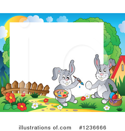 Royalty-Free (RF) Easter Clipart Illustration by visekart - Stock Sample #1236666