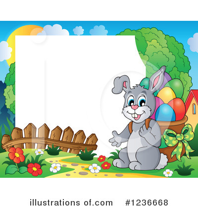 Royalty-Free (RF) Easter Clipart Illustration by visekart - Stock Sample #1236668