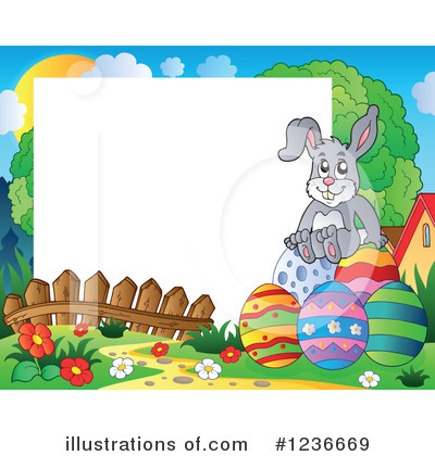 Royalty-Free (RF) Easter Clipart Illustration by visekart - Stock Sample #1236669