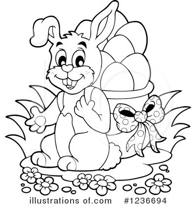Royalty-Free (RF) Easter Clipart Illustration by visekart - Stock Sample #1236694