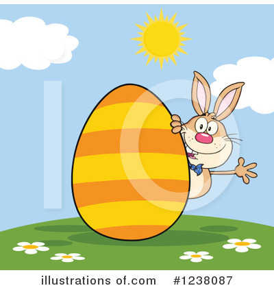 Royalty-Free (RF) Easter Clipart Illustration by Hit Toon - Stock Sample #1238087
