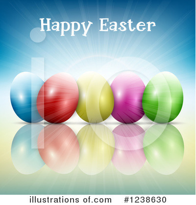 Royalty-Free (RF) Easter Clipart Illustration by KJ Pargeter - Stock Sample #1238630