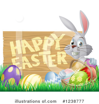 Royalty-Free (RF) Easter Clipart Illustration by AtStockIllustration - Stock Sample #1238777
