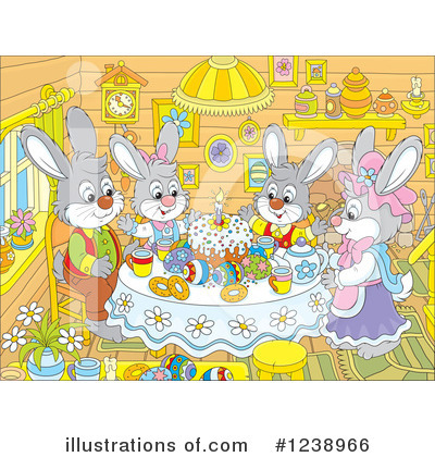 Royalty-Free (RF) Easter Clipart Illustration by Alex Bannykh - Stock Sample #1238966