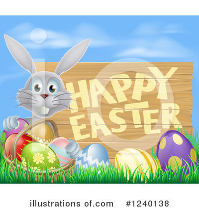 Royalty-Free (RF) Easter Clipart Illustration by AtStockIllustration - Stock Sample #1240138