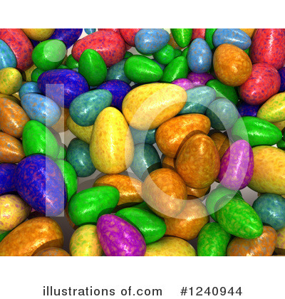 Royalty-Free (RF) Easter Clipart Illustration by KJ Pargeter - Stock Sample #1240944