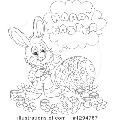 Royalty-Free (RF) Easter Clipart Illustration by Alex Bannykh - Stock Sample #1294767