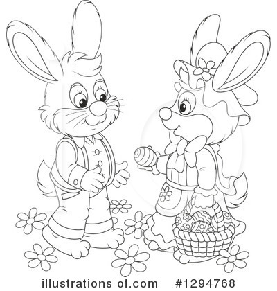 Royalty-Free (RF) Easter Clipart Illustration by Alex Bannykh - Stock Sample #1294768