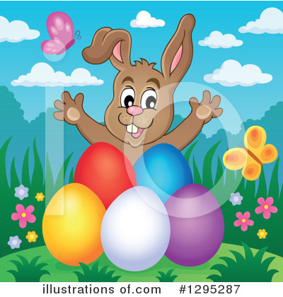 Royalty-Free (RF) Easter Clipart Illustration by visekart - Stock Sample #1295287