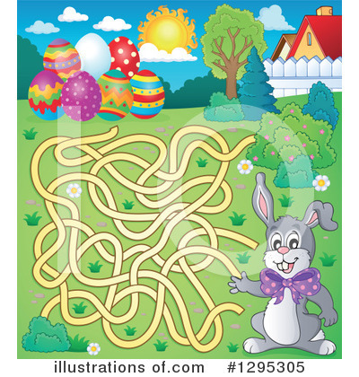 Royalty-Free (RF) Easter Clipart Illustration by visekart - Stock Sample #1295305