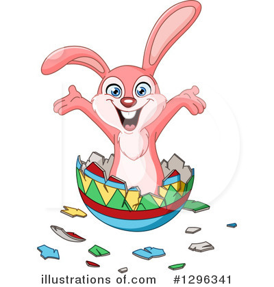 Easter Bunny Clipart #1296341 by yayayoyo