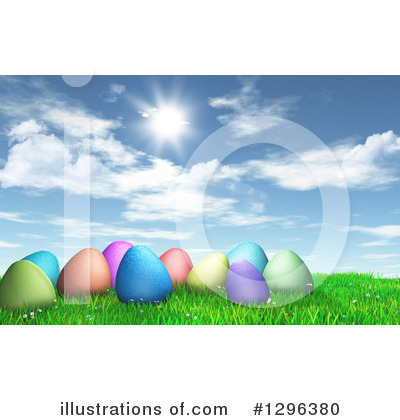 Royalty-Free (RF) Easter Clipart Illustration by KJ Pargeter - Stock Sample #1296380
