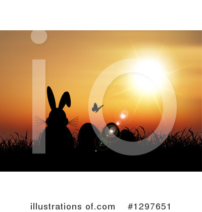 Royalty-Free (RF) Easter Clipart Illustration by KJ Pargeter - Stock Sample #1297651