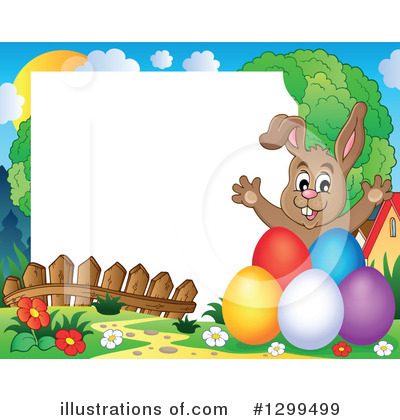 Royalty-Free (RF) Easter Clipart Illustration by visekart - Stock Sample #1299499