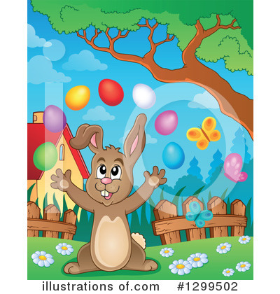 Royalty-Free (RF) Easter Clipart Illustration by visekart - Stock Sample #1299502