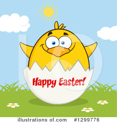 Royalty-Free (RF) Easter Clipart Illustration by Hit Toon - Stock Sample #1299776
