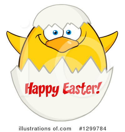 Royalty-Free (RF) Easter Clipart Illustration by Hit Toon - Stock Sample #1299784