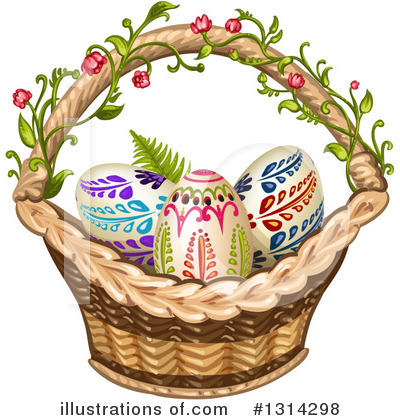 Royalty-Free (RF) Easter Clipart Illustration by merlinul - Stock Sample #1314298