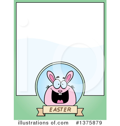 Easter Bunny Clipart #1375879 by Cory Thoman