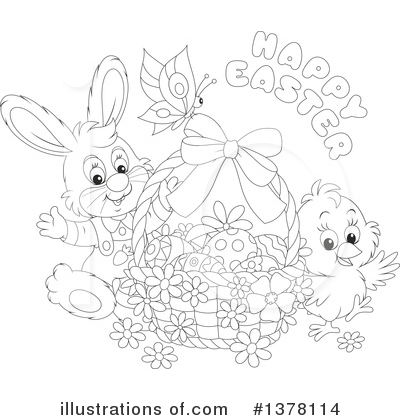 Royalty-Free (RF) Easter Clipart Illustration by Alex Bannykh - Stock Sample #1378114