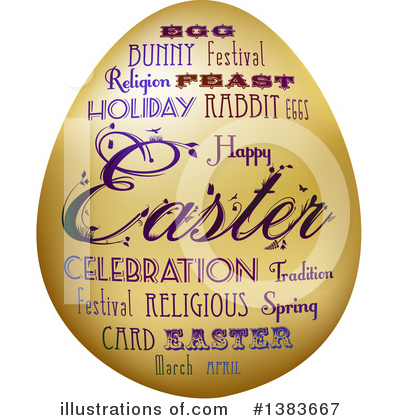 Royalty-Free (RF) Easter Clipart Illustration by elaineitalia - Stock Sample #1383667