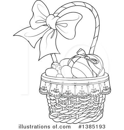 Royalty-Free (RF) Easter Clipart Illustration by Pushkin - Stock Sample #1385193