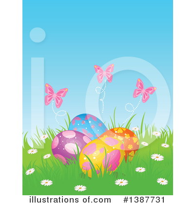 Royalty-Free (RF) Easter Clipart Illustration by Pushkin - Stock Sample #1387731