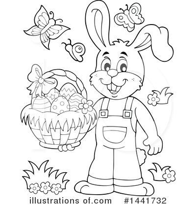 Royalty-Free (RF) Easter Clipart Illustration by visekart - Stock Sample #1441732