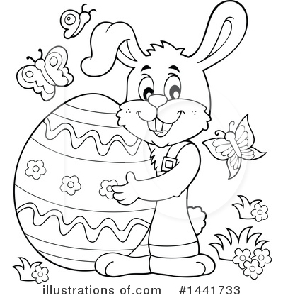 Royalty-Free (RF) Easter Clipart Illustration by visekart - Stock Sample #1441733
