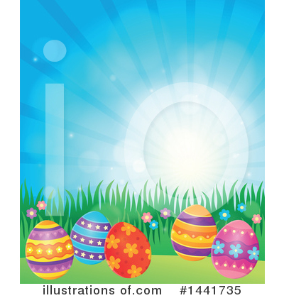 Royalty-Free (RF) Easter Clipart Illustration by visekart - Stock Sample #1441735
