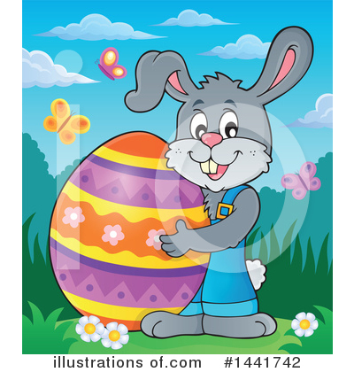 Royalty-Free (RF) Easter Clipart Illustration by visekart - Stock Sample #1441742