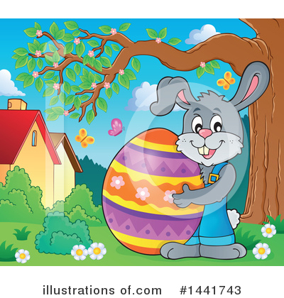 Royalty-Free (RF) Easter Clipart Illustration by visekart - Stock Sample #1441743