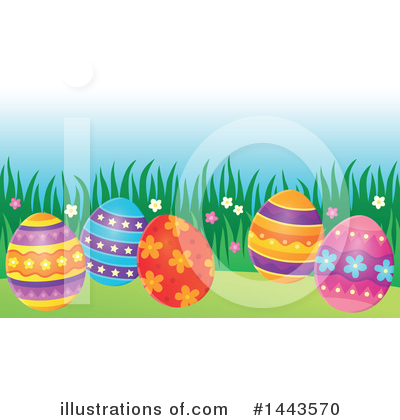 Royalty-Free (RF) Easter Clipart Illustration by visekart - Stock Sample #1443570