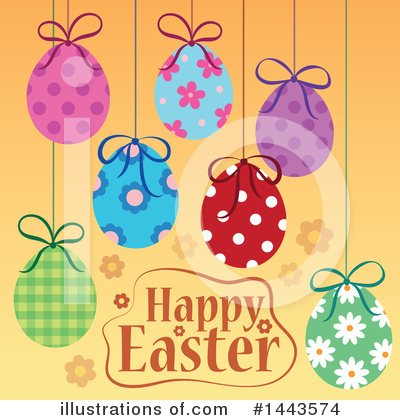 Royalty-Free (RF) Easter Clipart Illustration by visekart - Stock Sample #1443574
