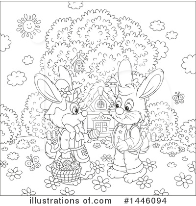 Royalty-Free (RF) Easter Clipart Illustration by Alex Bannykh - Stock Sample #1446094