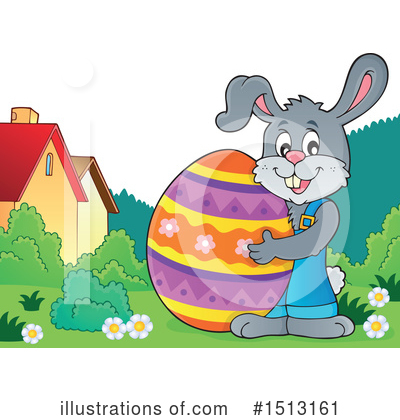 Royalty-Free (RF) Easter Clipart Illustration by visekart - Stock Sample #1513161