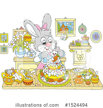Royalty-Free (RF) Easter Clipart Illustration by Alex Bannykh - Stock Sample #1524494