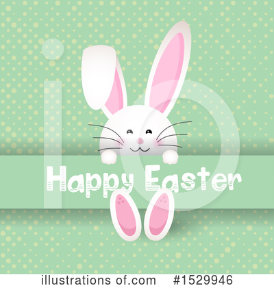 Easter Bunny Clipart #1529946 by KJ Pargeter