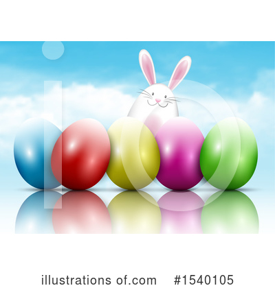 Easter Bunny Clipart #1540105 by KJ Pargeter