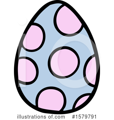 Easter Egg Clipart #1579791 by lineartestpilot