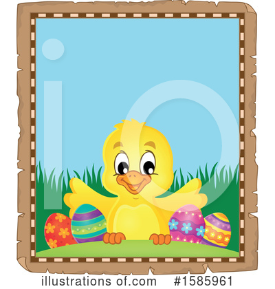 Easter Chick Clipart #1585961 by visekart