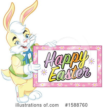 Easter Clipart #1588760 by Lawrence Christmas Illustration