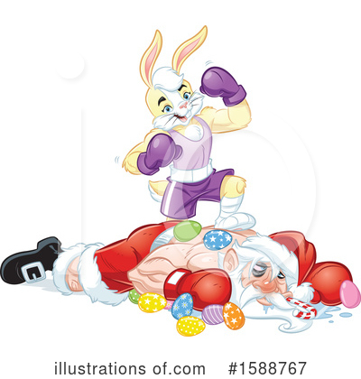 Easter Clipart #1588767 by Lawrence Christmas Illustration