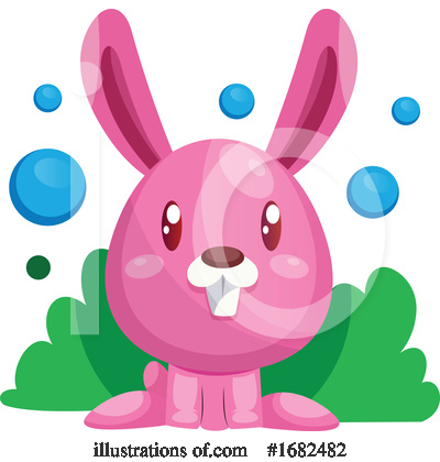 Rabbit Clipart #1682482 by Morphart Creations