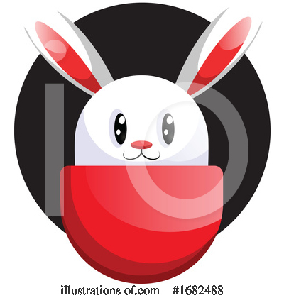 Rabbit Clipart #1682488 by Morphart Creations